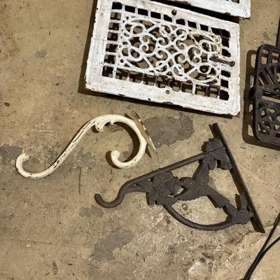 Glass Doorknobs and Iron Registers (G-BM)