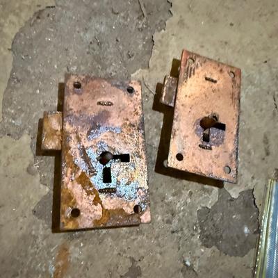 Glass Doorknobs and Iron Registers (G-BM)