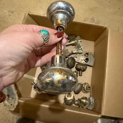 Glass Doorknobs and Iron Registers (G-BM)