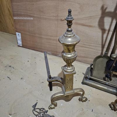 Fireplace Tools, Grate & Andiron Set (G-JS)