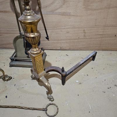 Fireplace Tools, Grate & Andiron Set (G-JS)