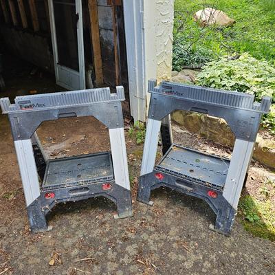 Pair Stanley Fat Max Sawhorses, Heavy Duty Hand Truck & More. (G-JS)