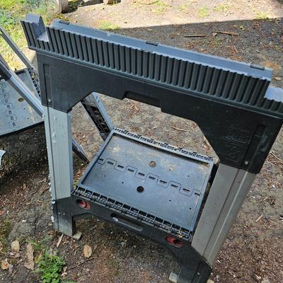 Pair Stanley Fat Max Sawhorses, Heavy Duty Hand Truck & More. (G-JS)