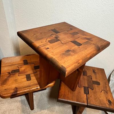 Lot 77 Puzzle side tables