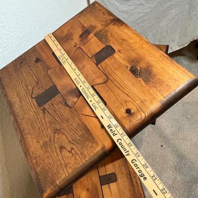 Lot 77 Puzzle side tables