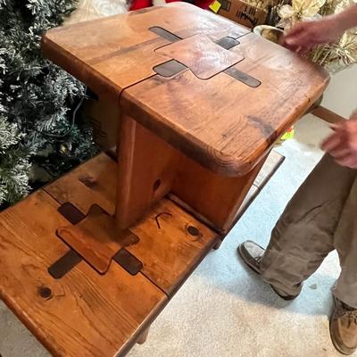 Lot 77 Puzzle side tables