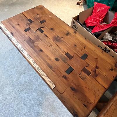 Lot 78 Puzzle Coffee Table
