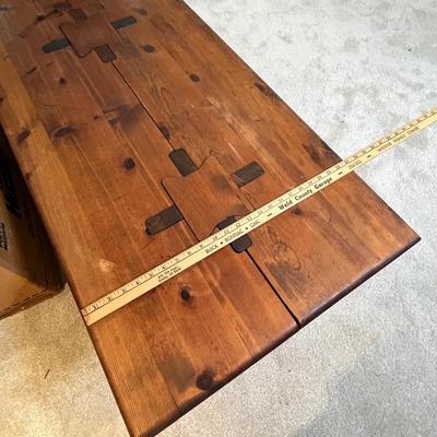 Lot 78 Puzzle Coffee Table