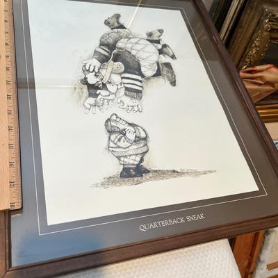 Lot 79 Sports Caractures Ltd Edition Prints signed