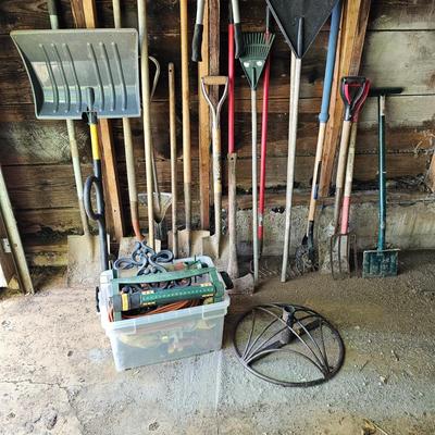 Assorted Yard, Garden & Hand Tools (G-JS)