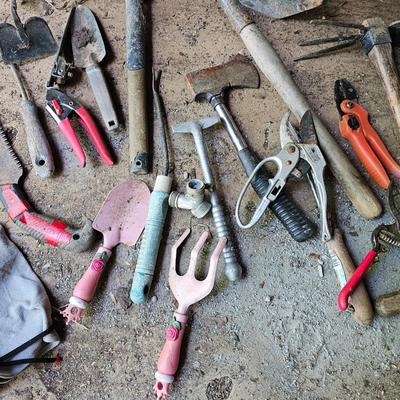 Assorted Yard, Garden & Hand Tools (G-JS)