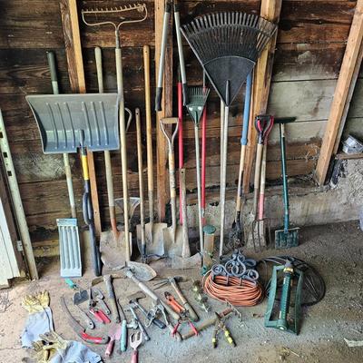 Assorted Yard, Garden & Hand Tools (G-JS)