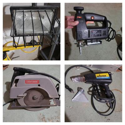 Black & Decker Jig Saw, Craftsman 7" Circular Saw, Wagner Power Scraper and More (G-KD)