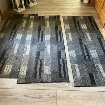 Three Rugs 2x5ft Rugs
