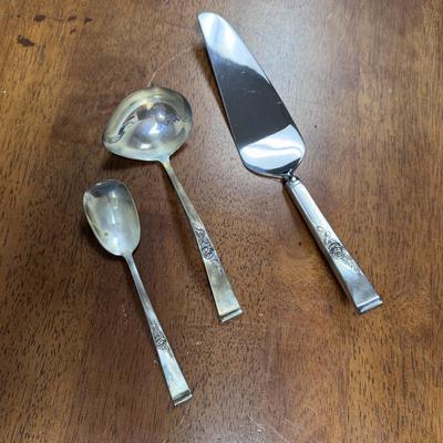 Collection of Reed & Barton “Classic Rose” Sterling Flatware and More (ST-DZ)