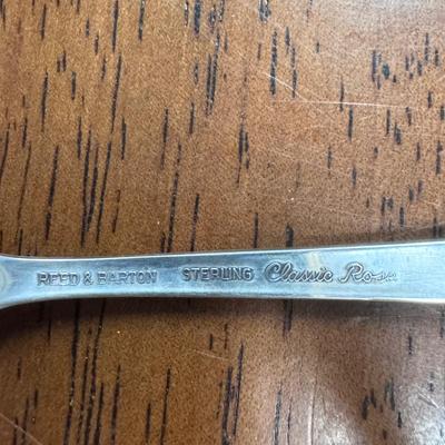 Collection of Reed & Barton “Classic Rose” Sterling Flatware and More (ST-DZ)