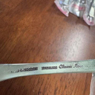 Collection of Reed & Barton “Classic Rose” Sterling Flatware and More (ST-DZ)