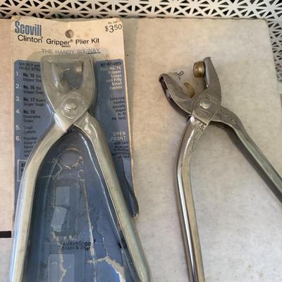 Sewing Box and Knitting Needles (LR-BM)