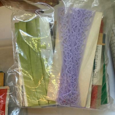 Sewing Box and Knitting Needles (LR-BM)