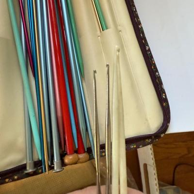 Sewing Box and Knitting Needles (LR-BM)