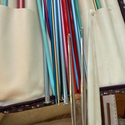 Sewing Box and Knitting Needles (LR-BM)