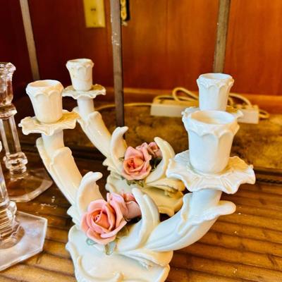 Pink and Candlestick Lot