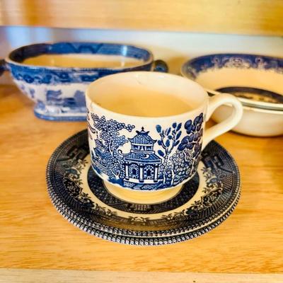 Blue and White - 1