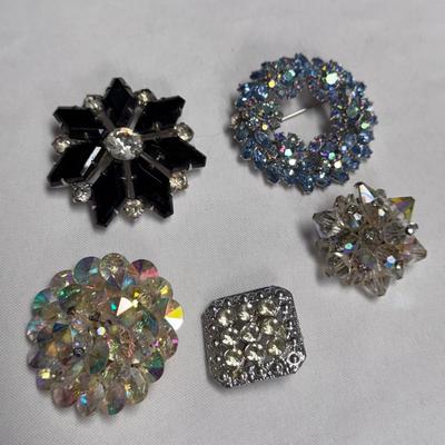 Dior, Trifari, Marvella, and More Broaches, Clip-On Earrings, and Bracelets (ST-DZ)