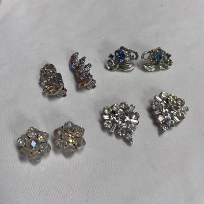 Dior, Trifari, Marvella, and More Broaches, Clip-On Earrings, and Bracelets (ST-DZ)