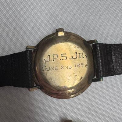 Two Nicolet Leather Strap Watches (ST-DZ)