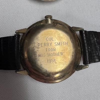 Two Nicolet Leather Strap Watches (ST-DZ)