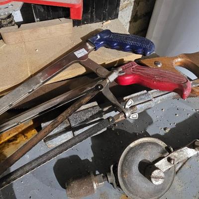 Assorted Saws & Hand Tools (G-JS)