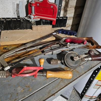Assorted Saws & Hand Tools (G-JS)