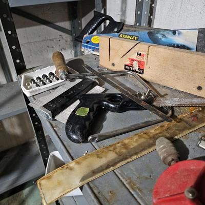 Assorted Saws & Hand Tools (G-JS)