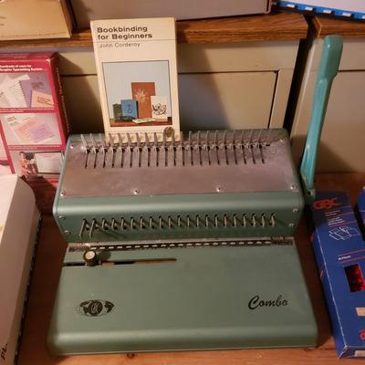GBC Binding Machine, Plastic Binding Combs and More (G-KD)