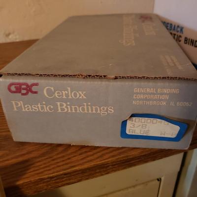 GBC Binding Machine, Plastic Binding Combs and More (G-KD)