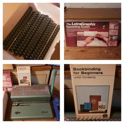 GBC Binding Machine, Plastic Binding Combs and More (G-KD)