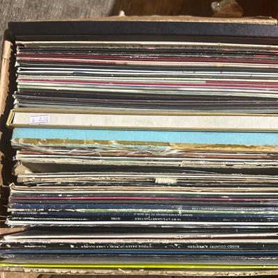 Box of records