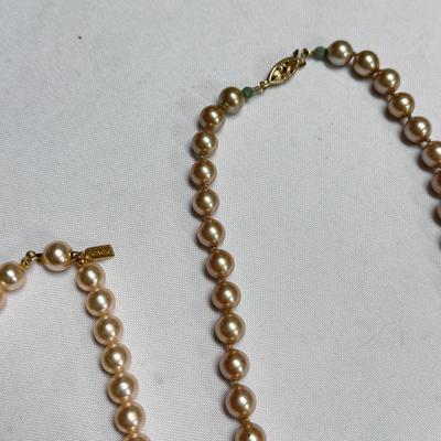 Variety of Pearl Necklaces, Monet Necklaces, and More! (ST-DZ)