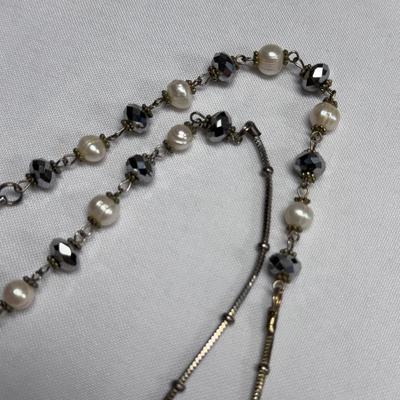 Variety of Pearl Necklaces, Monet Necklaces, and More! (ST-DZ)