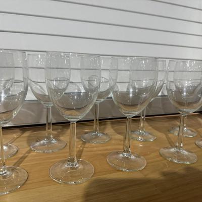 Set of 12 wine glasses lot #1