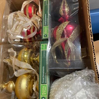 Large Christmas ornaments