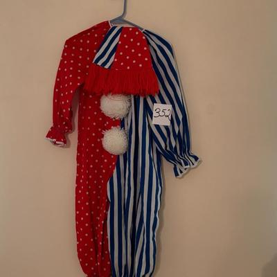 Child’s Handmade Clown Outfit