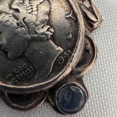 Mercury Dime Pendant, Sterling Jewelry, and Other Decorative Accessories (ST-DZ)