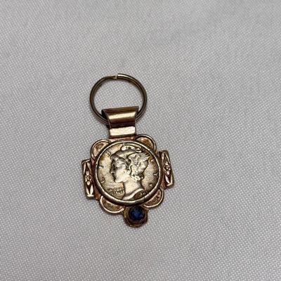 Mercury Dime Pendant, Sterling Jewelry, and Other Decorative Accessories (ST-DZ)