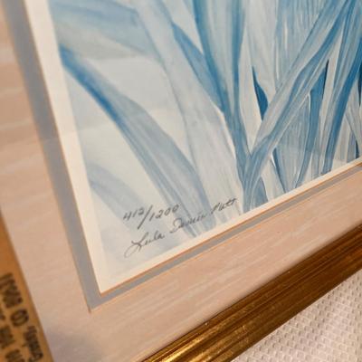 Lot 82 Vintage signed print & Oil painting