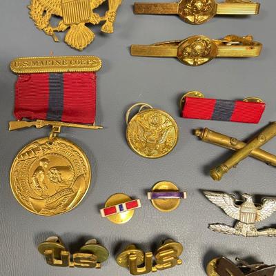 30+ USMC, Military Police, Colonel & More Pins (ST-SS)
