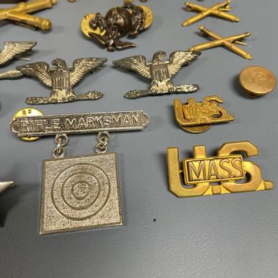 30+ USMC, Military Police, Colonel & More Pins (ST-SS)