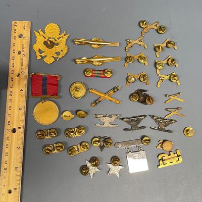 30+ USMC, Military Police, Colonel & More Pins (ST-SS)