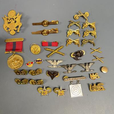 30+ USMC, Military Police, Colonel & More Pins (ST-SS)